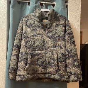 american eagle fleece camo